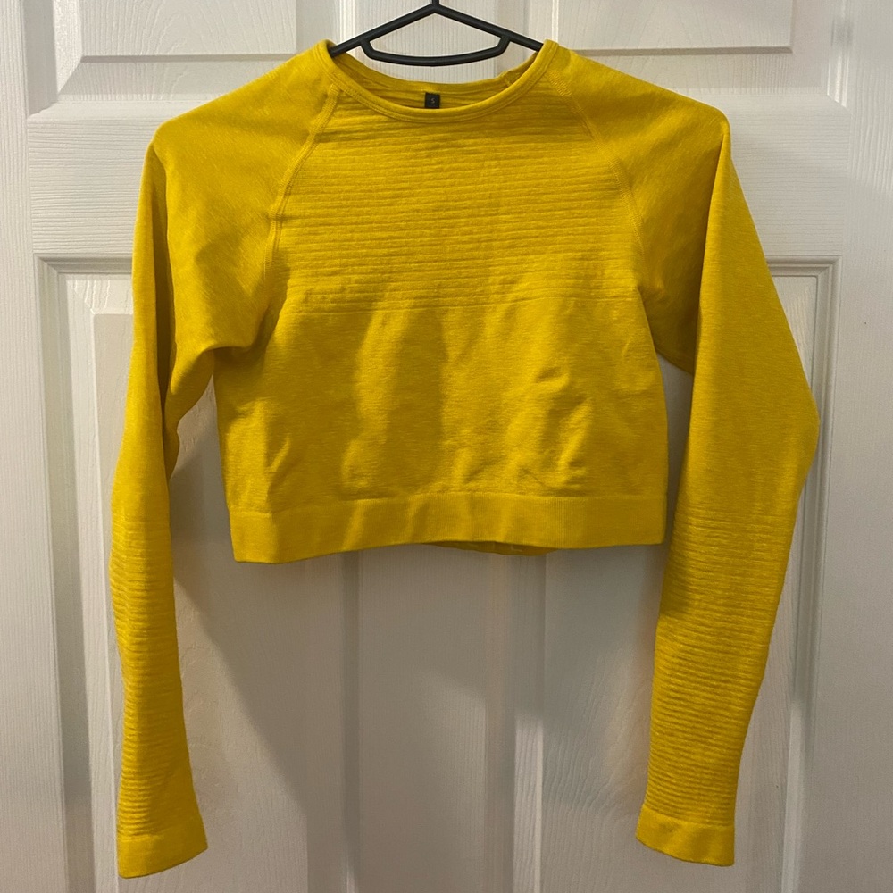 Alphalete cropped long sleeve